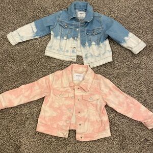Old Navy 3T Girls Jean Jackets - Set of 2